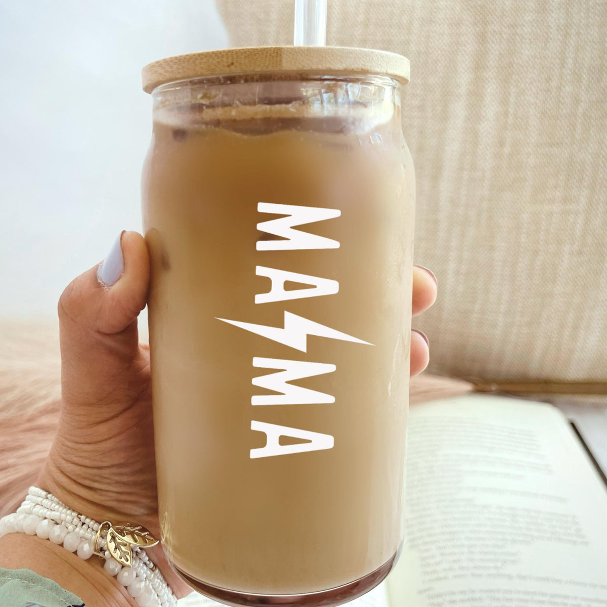 Electric Mama Glass Tumbler