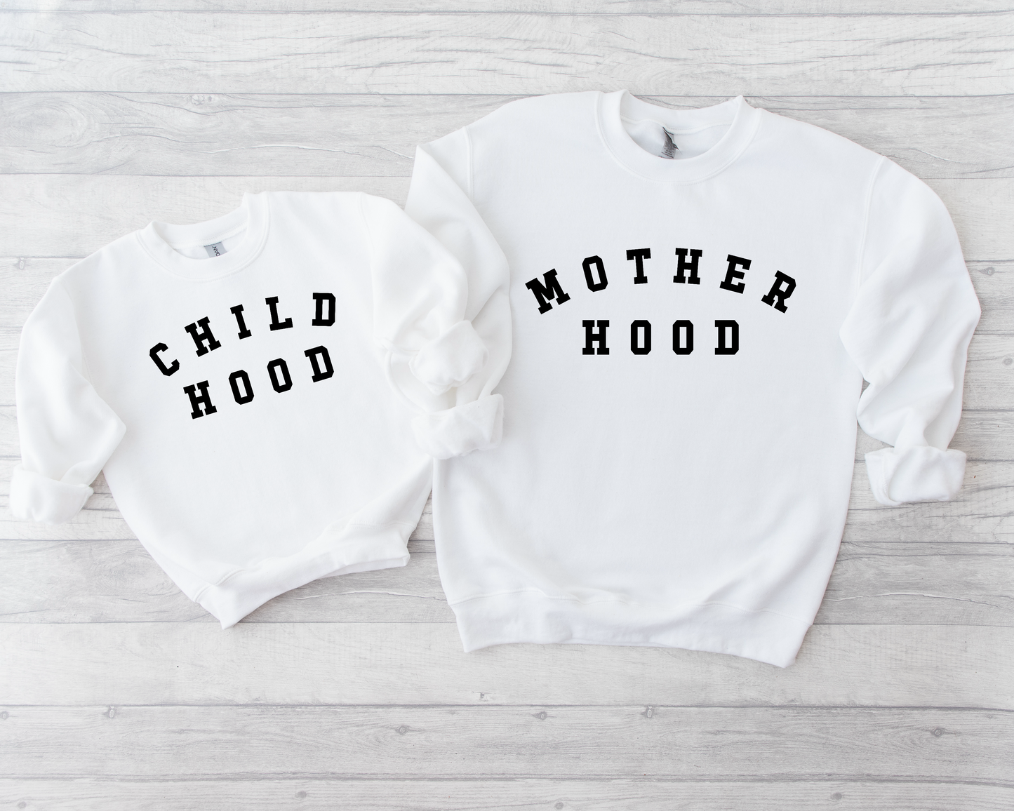 Motherhood & Childhood Sweatshirt White