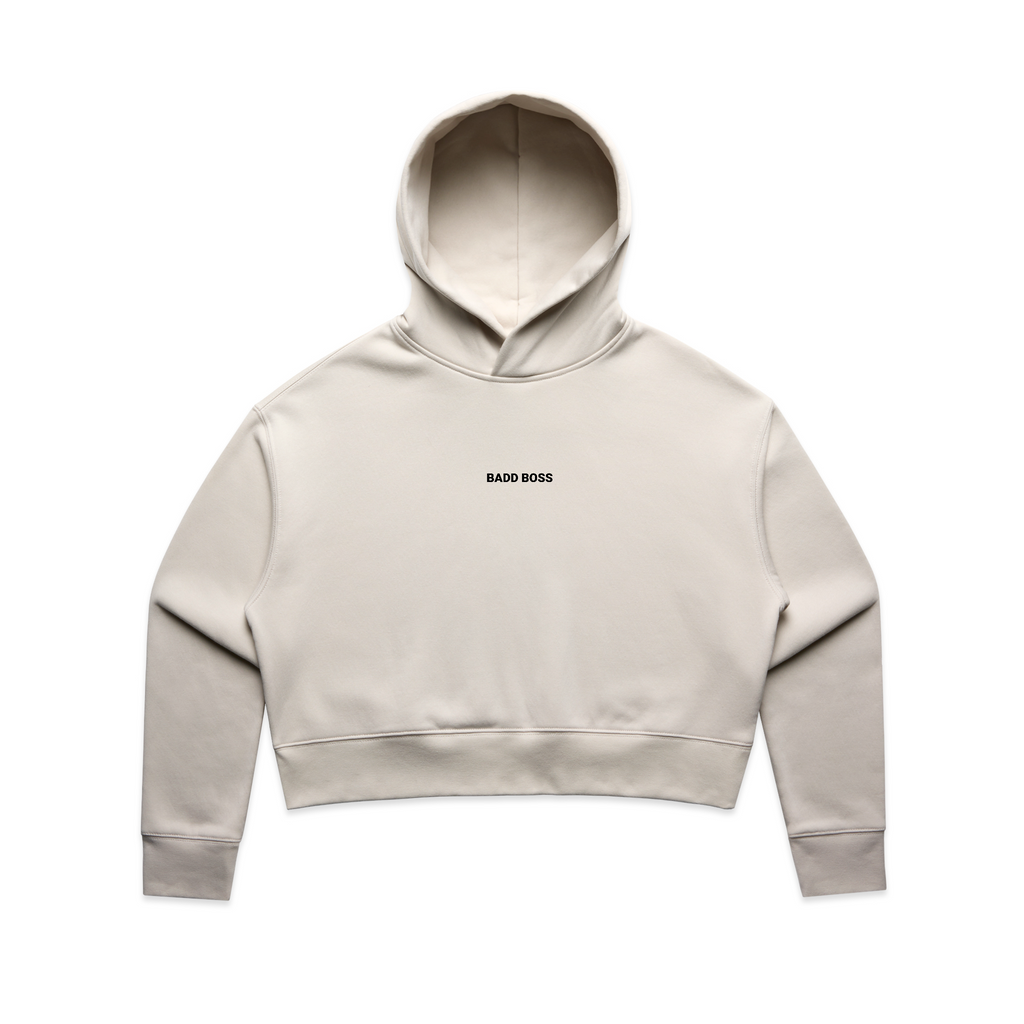 BADD Essentials Cropped Hoodie