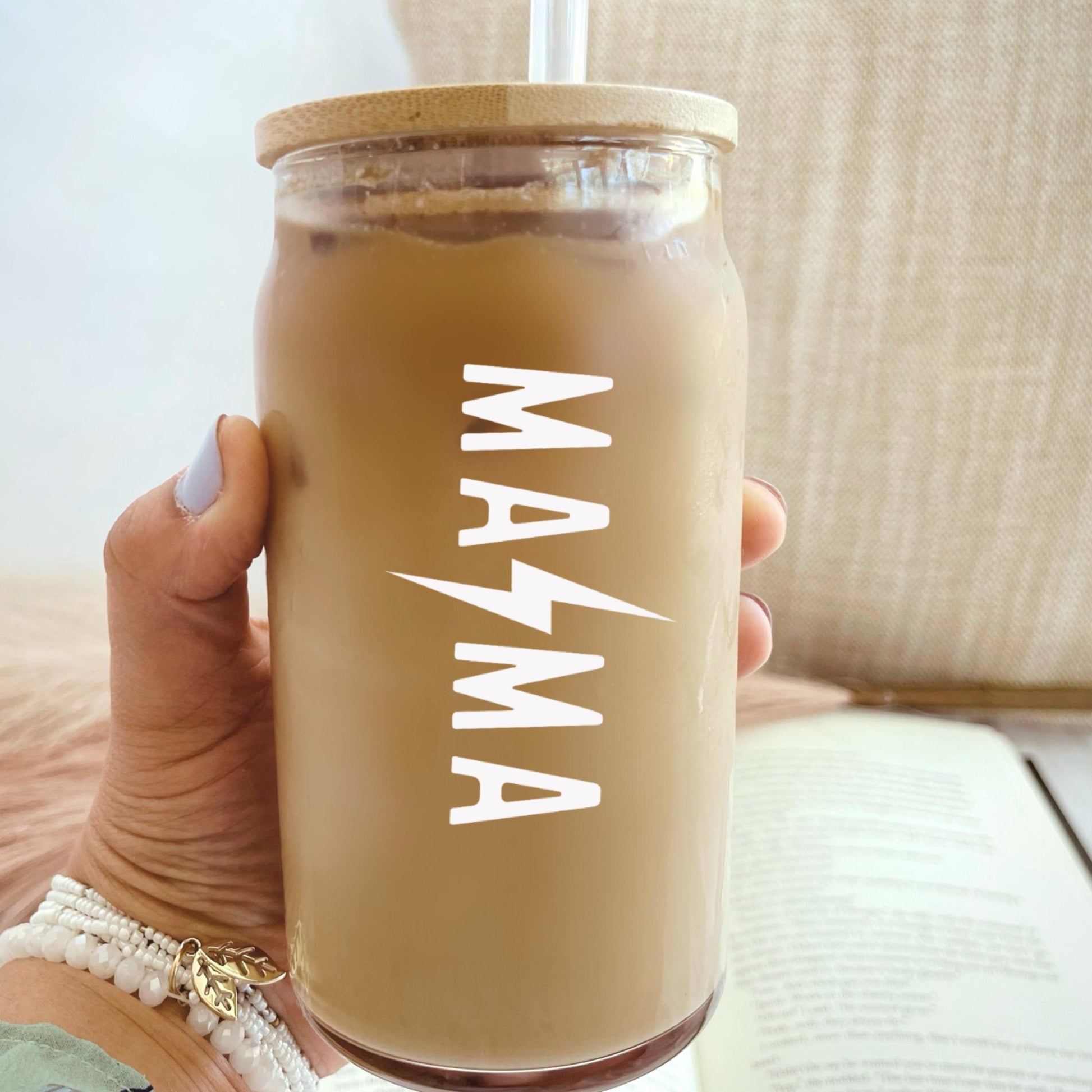Electric Mama Glass Tumbler