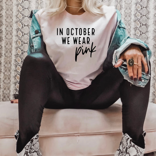 In October We Wear Pink XX-Large