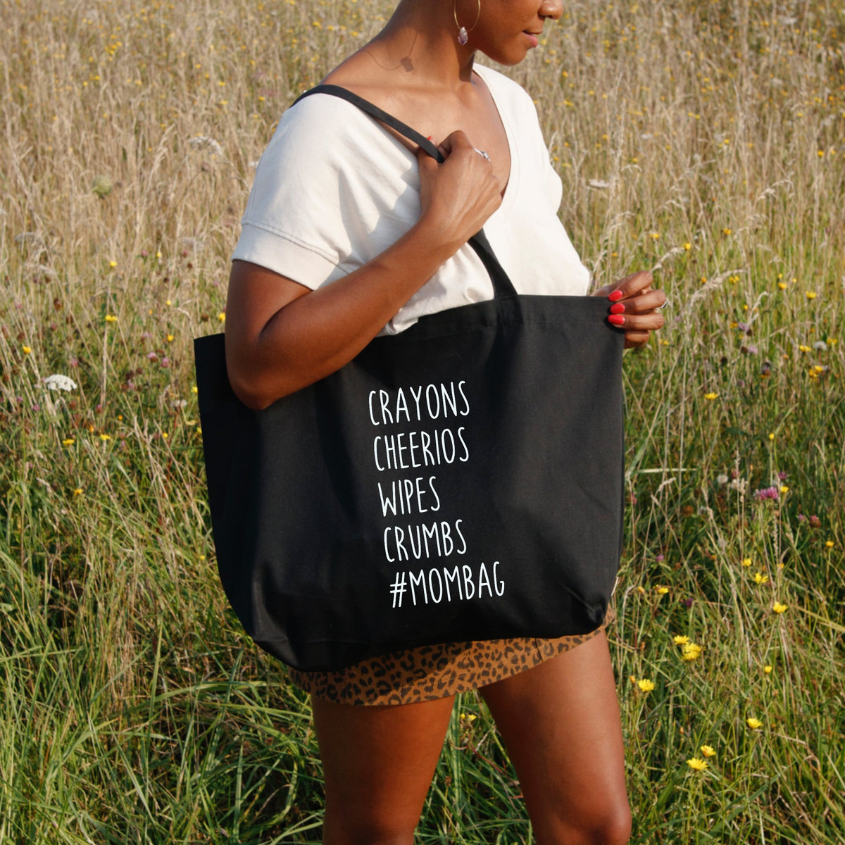 #Mom Bag Tote