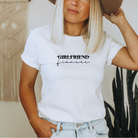 Girlfriend Finance T-Shirt White